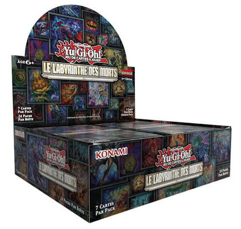 Yu-Gi-Oh! TCG – Labyrinth Du Maître, Tuckbox 3 Sachets, édition Italienne, 6 Ans+, Konami
