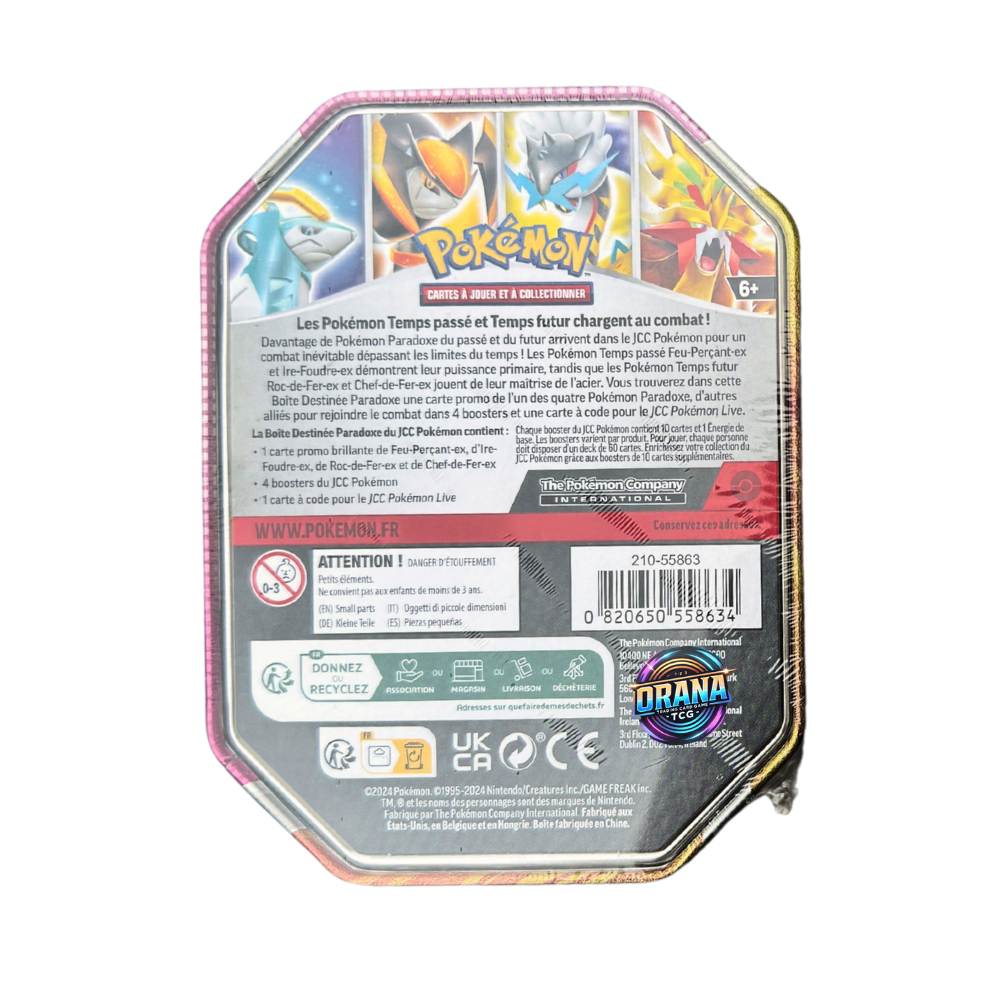 Pokemon pokebox Temps passé et Temps futur