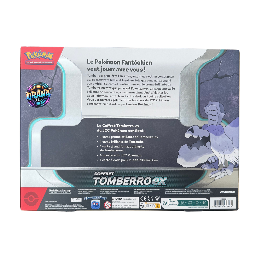 Pokemon coffret Tomberro