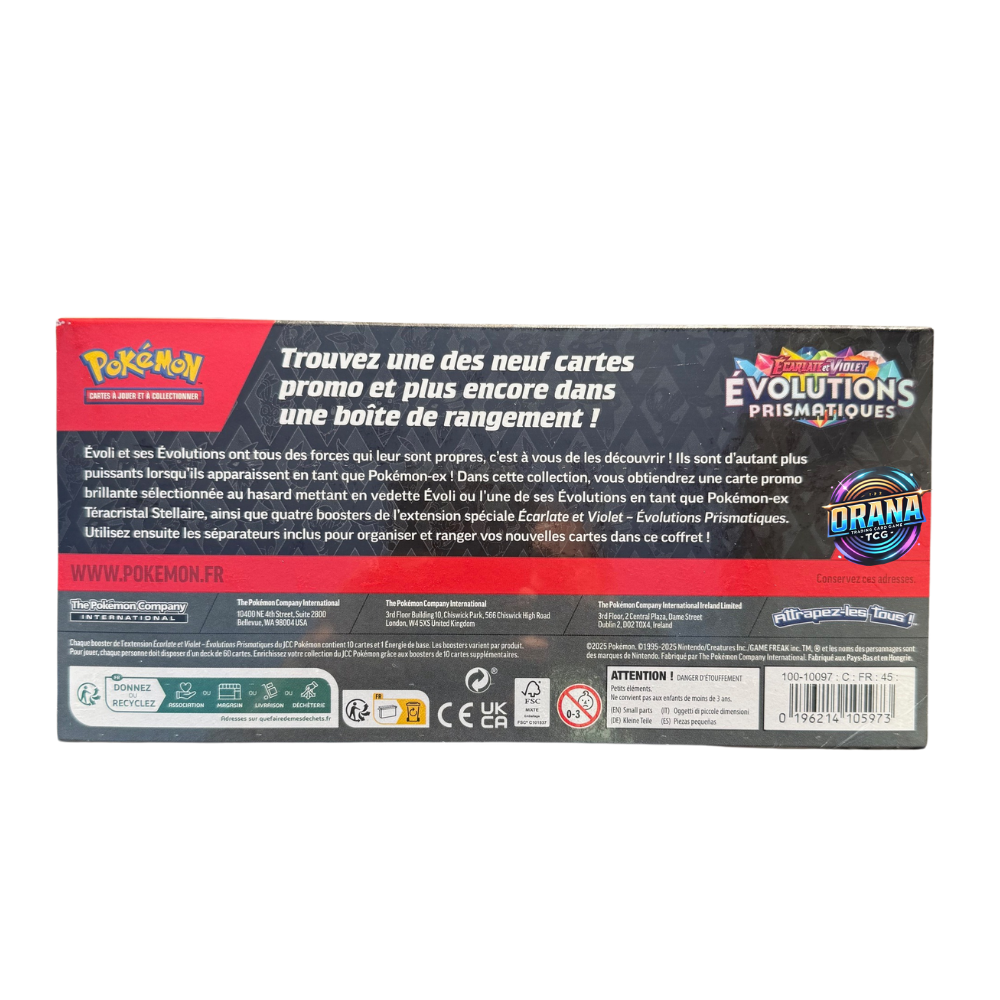 Pokemon Boîte surprise EV08.5 Evolutions Prismatiques -
