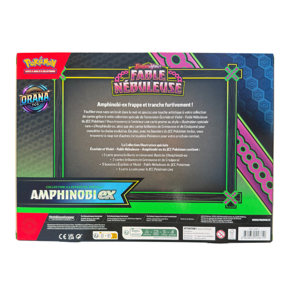 Pokemon Coffret Amphinobi EV06.5 fable Nebuleuse
