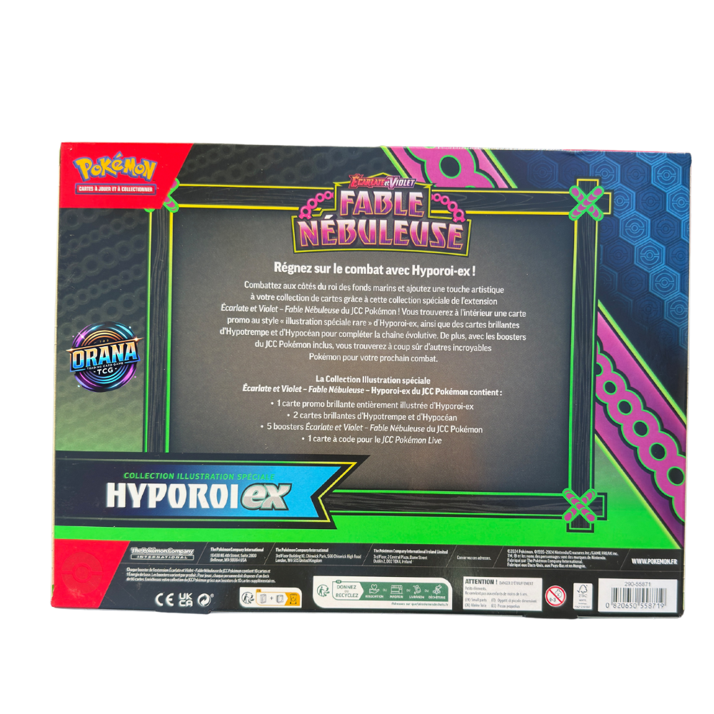 Pokemon Coffret Hyporoi EV06.5 fable Nebuleuse