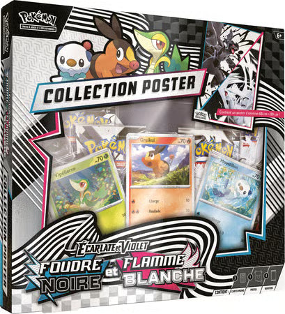 Pokemon Coffret Poster EV10.5 Flamme Blanche / Foudre Noire