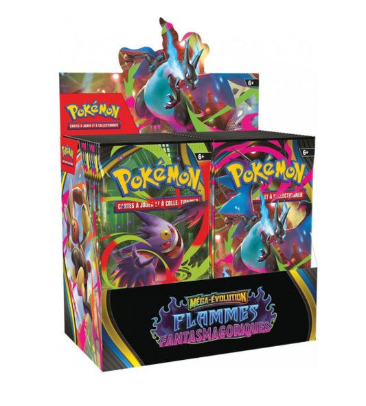 Pokemon Display ME02 Flammes Fantasmagoriques