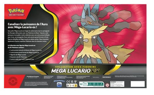 Pokémon Coffret Collection avec Figurine Mega Lucario EX