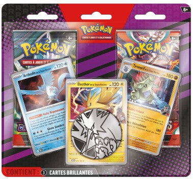 Pokémon  Duopack 2 Boosters EV03/EV06  Artikodin, Elector, Tyranocif