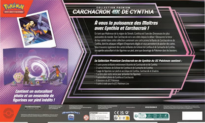 Pokemon Coffret  Collection Premium Carchacrok-ex de Cynthia