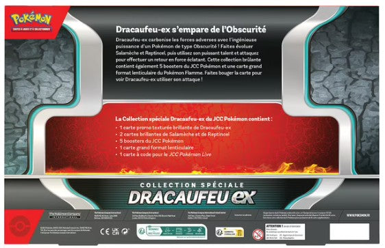 Pokemon Collection special Dracaufeu Ex